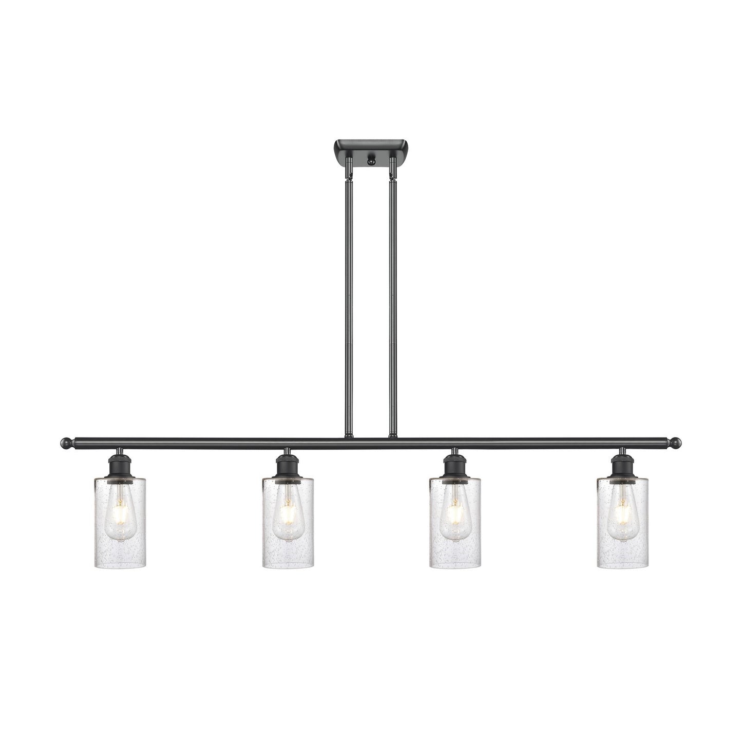 Innovations Clymer 4Lt 48" Island Lt, Matte, Matte Blk