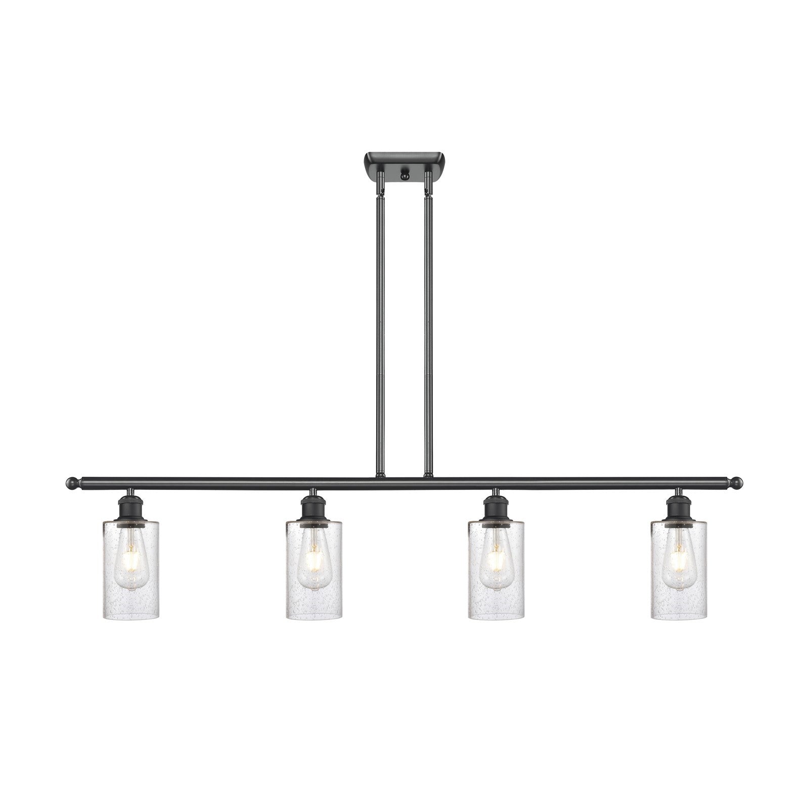 Innovations Clymer 4Lt 48" Island Lt, Matte, Matte Blk
