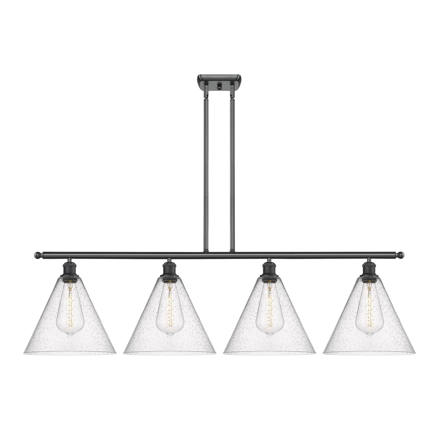 Innovations Berkshire Glass 4Lt 50.25", Matte Blk