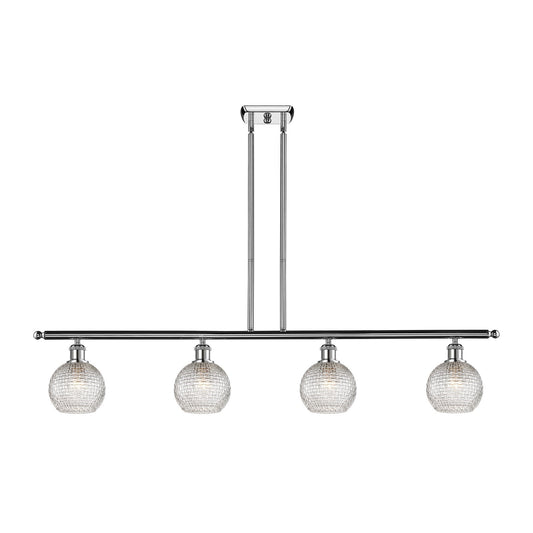 Innovations Athens 4Lt 48" Island Lt, Polished Chrome