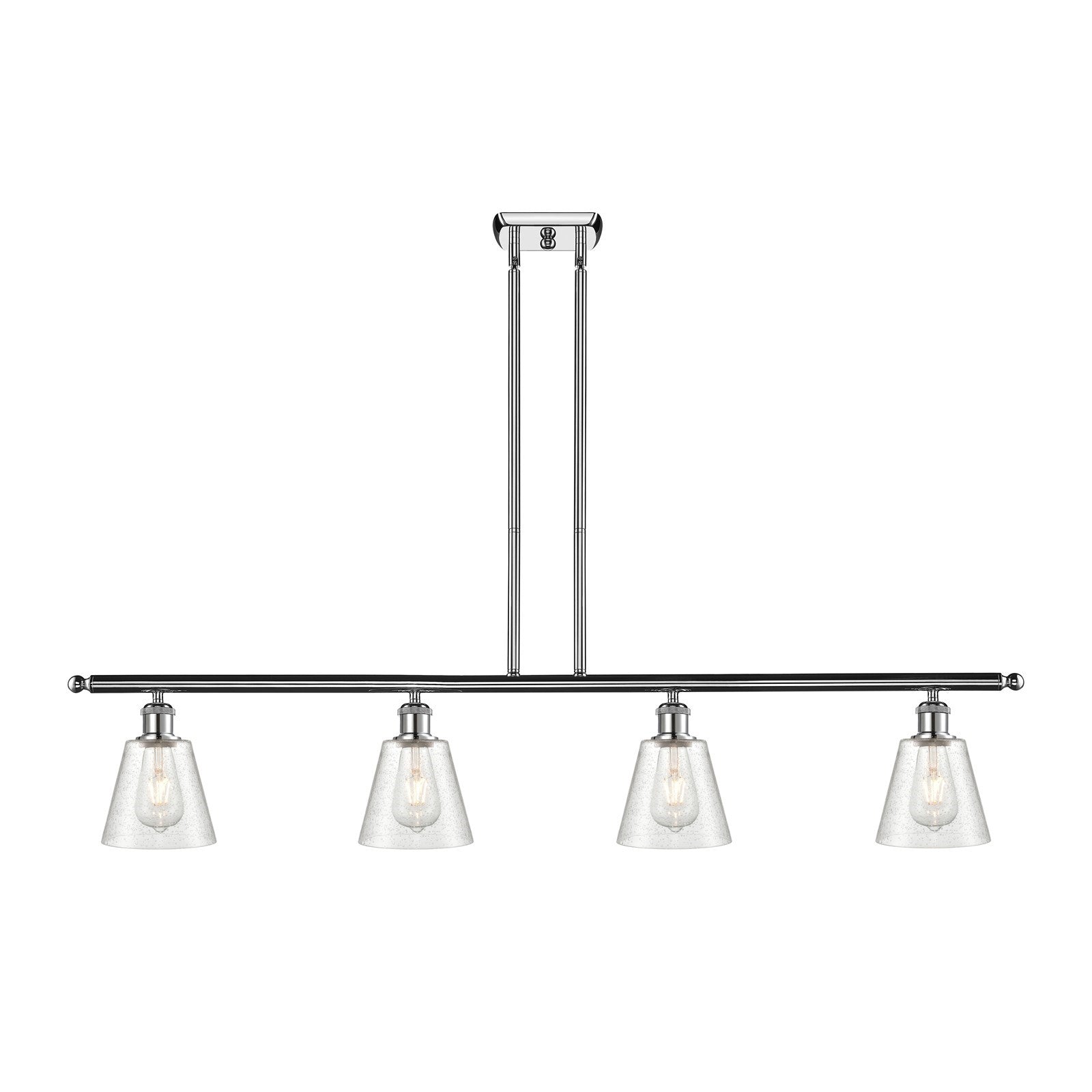 Innovations Caton 4Lt 48" Island Lt, Polished, Polished Chrome