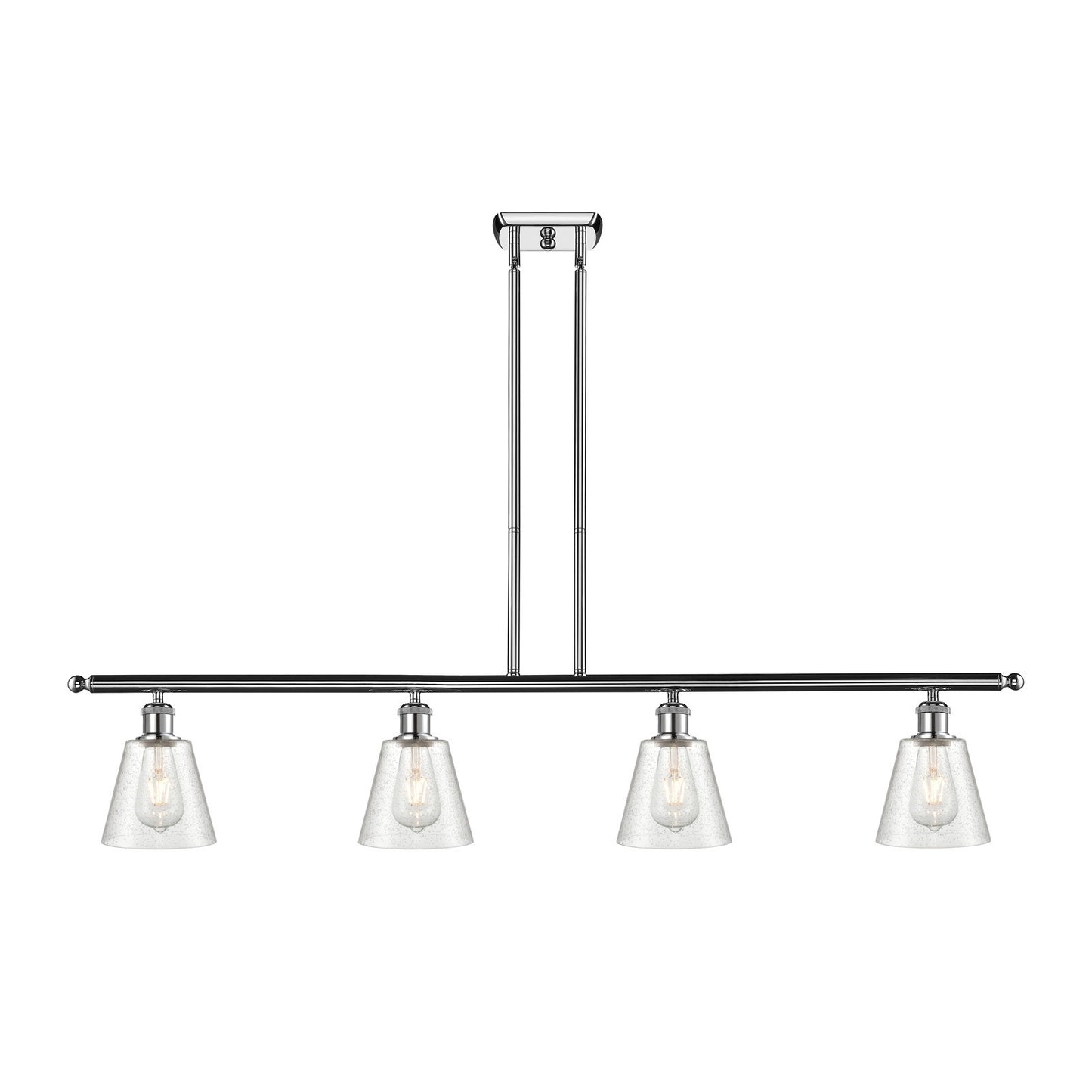 Innovations Caton 4Lt 48" Island Lt, Polished, Polished Chrome