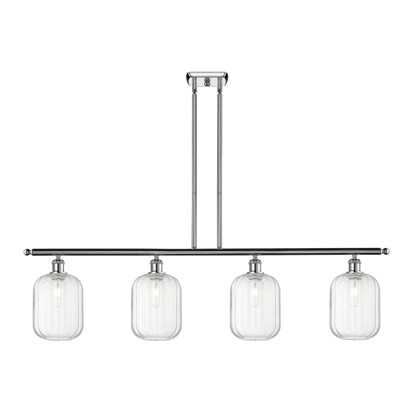 Innovations Preston Cyl 4Lt 48" Island Lt, Polished Chrome