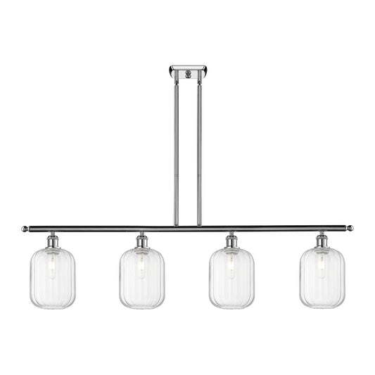Innovations Preston Cyl 4Lt 48" Island Lt, Polished Chrome