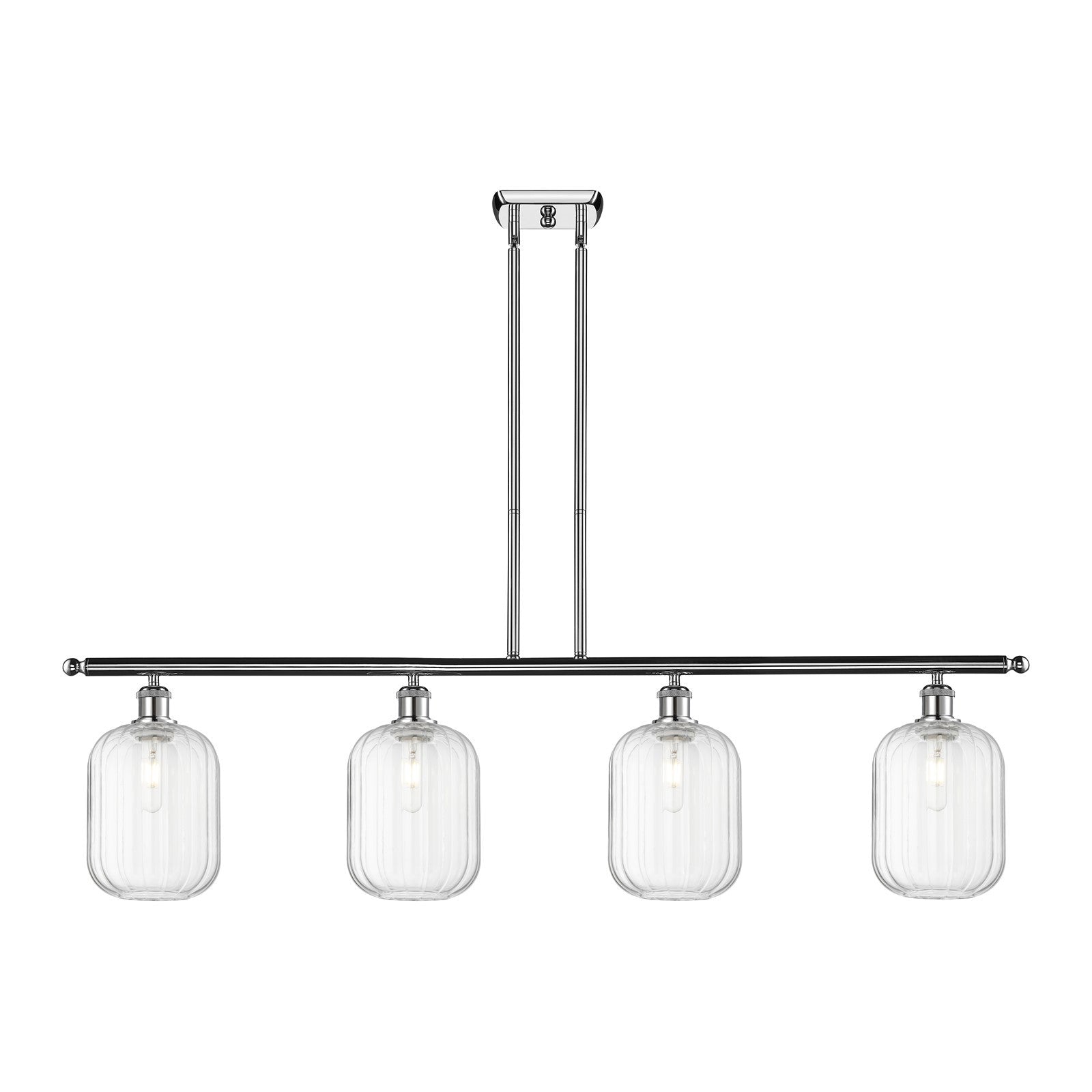 Innovations Preston Cyl 4Lt 48" Island Lt, Polished Chrome