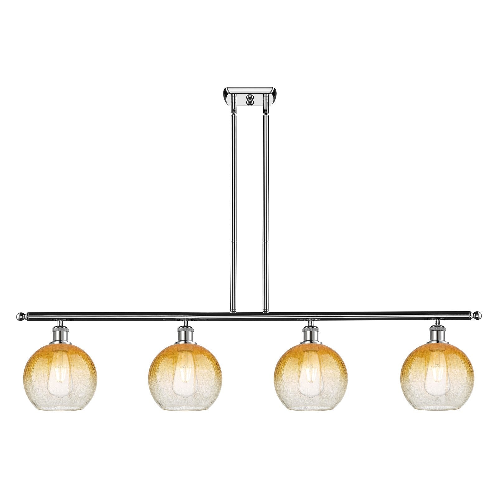 Innovations Brookhaven Globe 4Lt 48", Polished Chrome