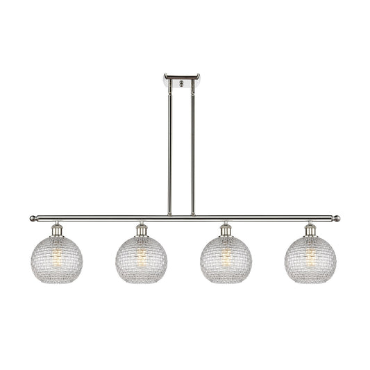 Innovations Athens 4Lt 48" Island Lt, Polished Nickel
