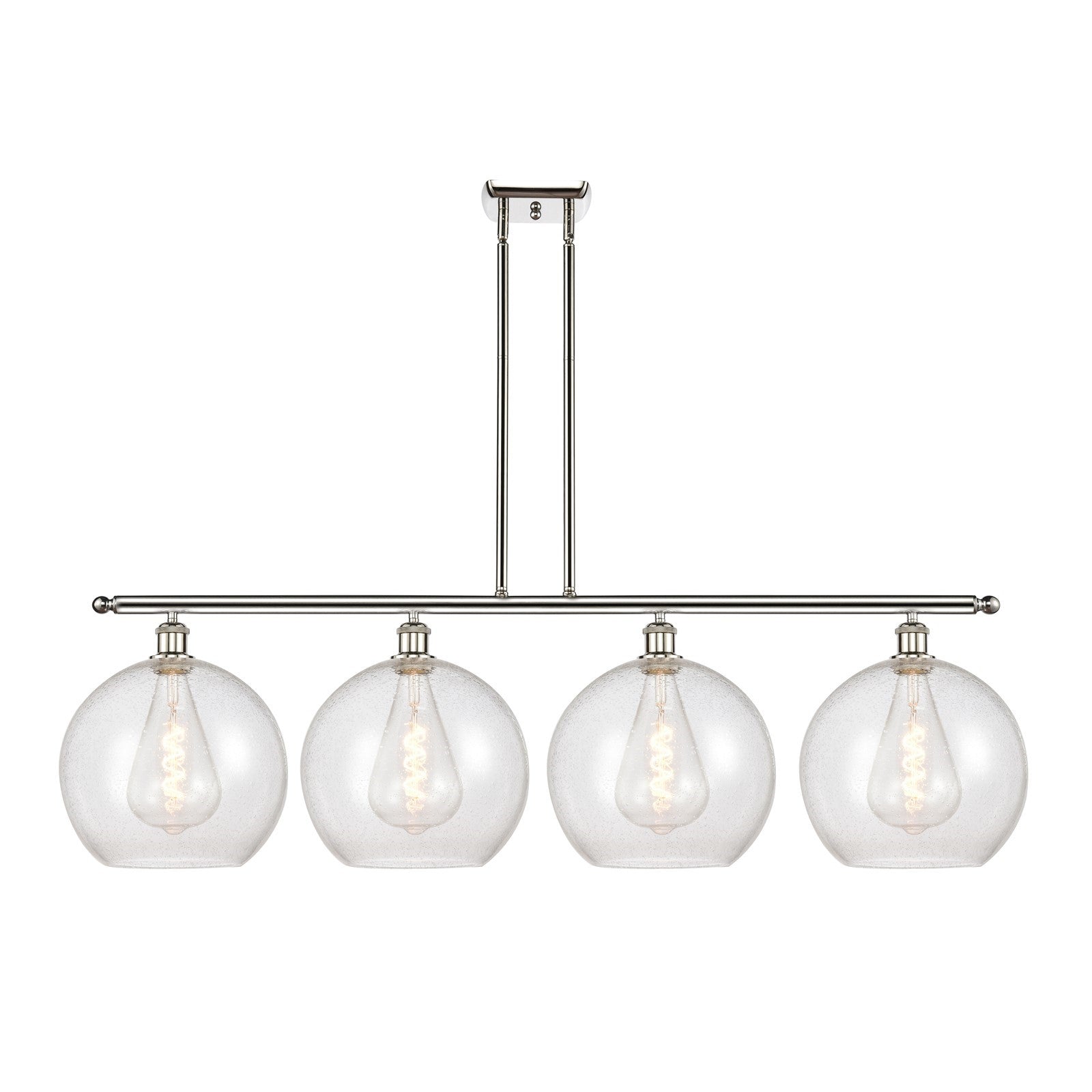 Innovations Athens 4Lt 50" Island Lt, Polished Nickel