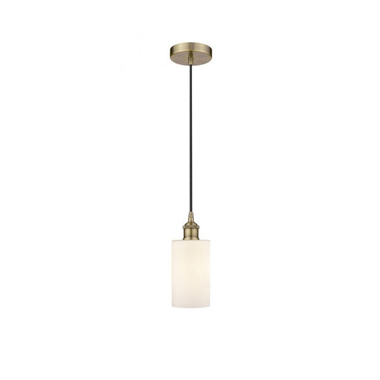 Innovations Edison Clymer 1 Light Mini Pendant, AB G801