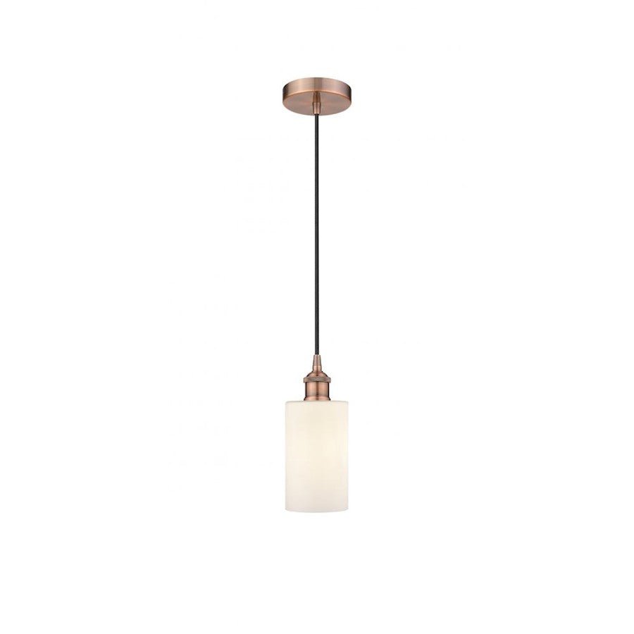 Innovations Edison Clymer 1 Light Mini Pendant, CP G801