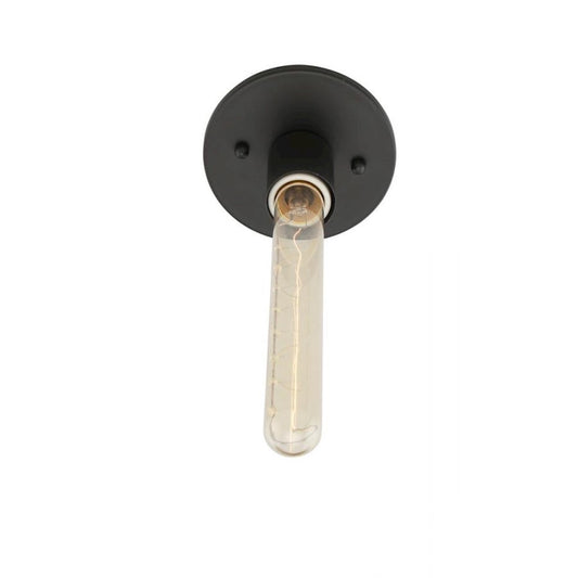 Innovations Lighting Auralume Karima 1 Light Flush Mount, Black