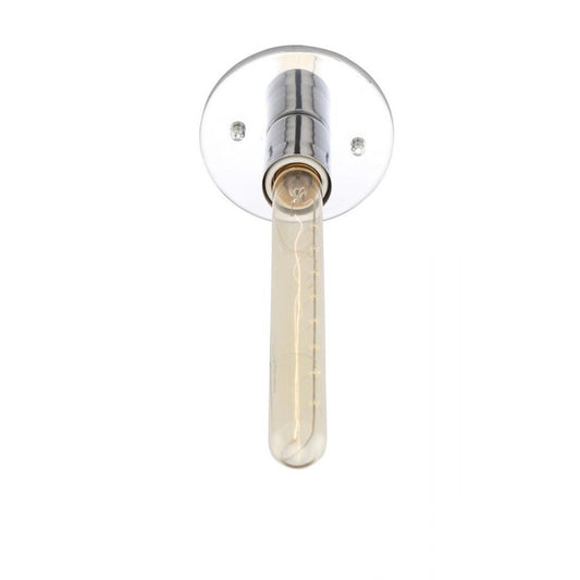 Innovations Lighting Auralume Karima 1 Light Flush Mount, Chrome