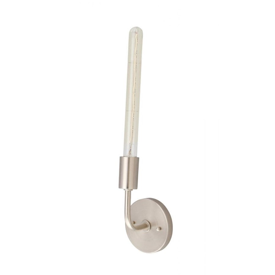 Innovations Lighting Auralume Karima 1 Light Sconce, Nickel