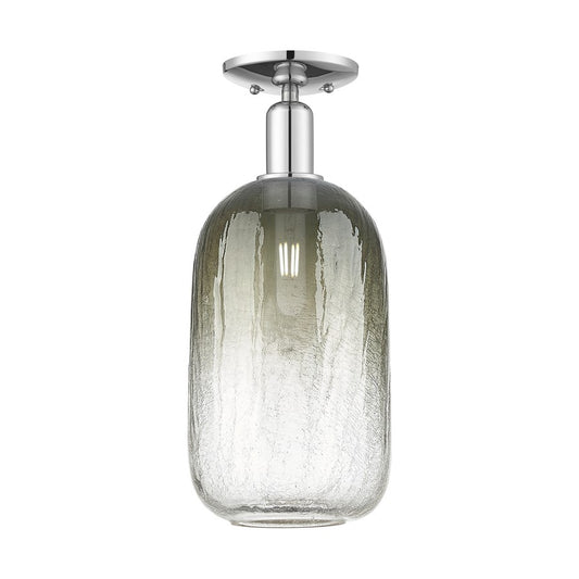 Innovations Brookhaven Cloche 1Lt 7" Semi-Flush, CH/SL - 716-1C-PC-G482-7SL