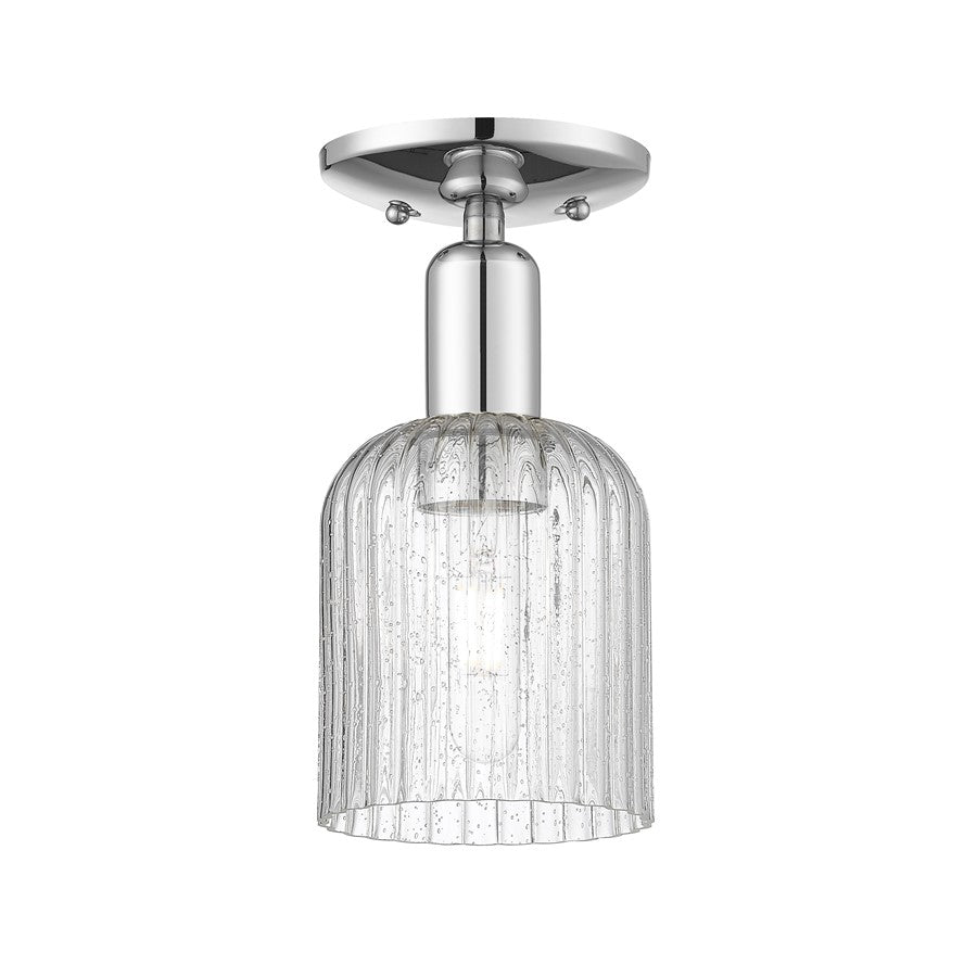 Innovations Bridal Veil 1Lt 5" Semi-Flush, Chrome/Seed - 716-1C-PC-G559-5SDY