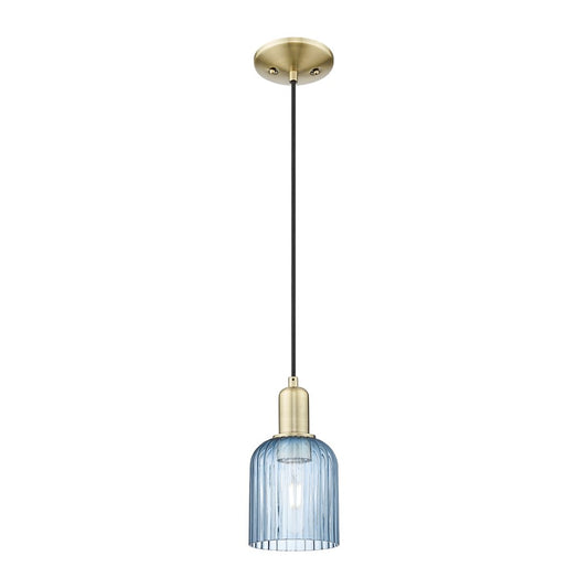 Innovations Bridal Veil 1Lt 5" Cord Mini Pendant, AB/Blue - 716-1P-AB-G559-5BL