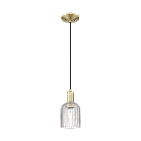 Innovations Bridal Veil 1Lt 5" Cord Mini Pendant, AB/Clear - 716-1P-AB-G559-5CL