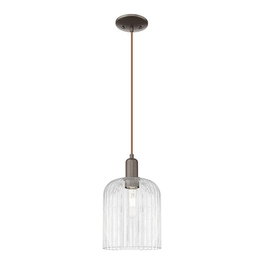 Innovations Bridal Veil 1Lt 8" Cord Mini Pendant, OB/Clear - 716-1P-OB-G559-8CL