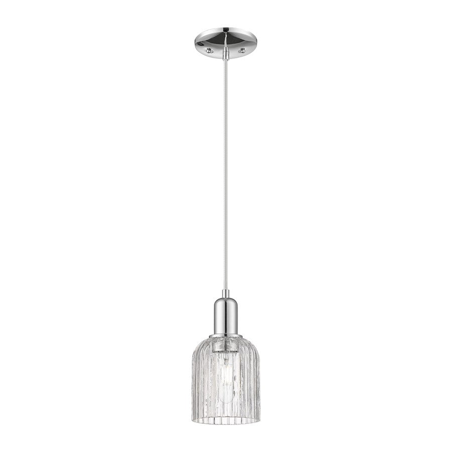 Innovations Bridal Veil 1Lt 5" Cord Mini Pendant, CH/CL - 716-1P-PC-G559-5CL