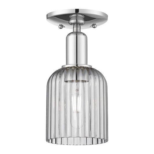 Innovations Bridal Veil 1Lt 5" Cord Mini Pendant, Chrome/SM - 716-1P-PC-G559-5SM