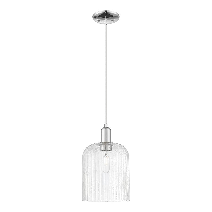 Innovations Bridal Veil 1Lt 8" Cord Mini Pendant, CH/SD - 716-1P-PC-G559-8SDY