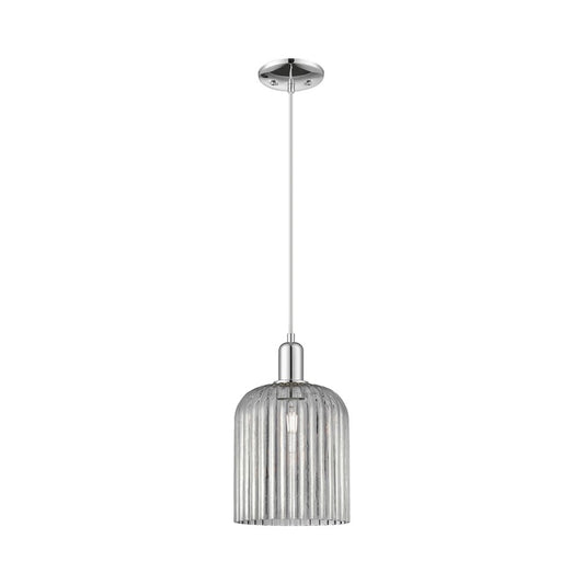 Innovations Bridal Veil 1Lt 8" Cord Mini Pendant, Chrome/SM - 716-1P-PC-G559-8SM