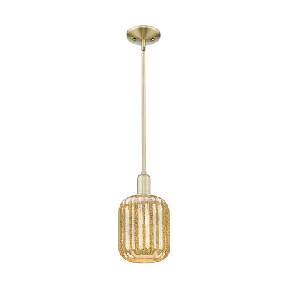 Innovations Preston 1Lt 7" Jar Stem Mini Pendant, AB/MC - 716-1S-AB-G460-7ME