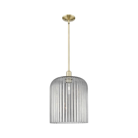 Innovations Bridal Veil 1Lt 12" Stem Mini Pendant, AB/SM - 716-1S-AB-G559-12SM