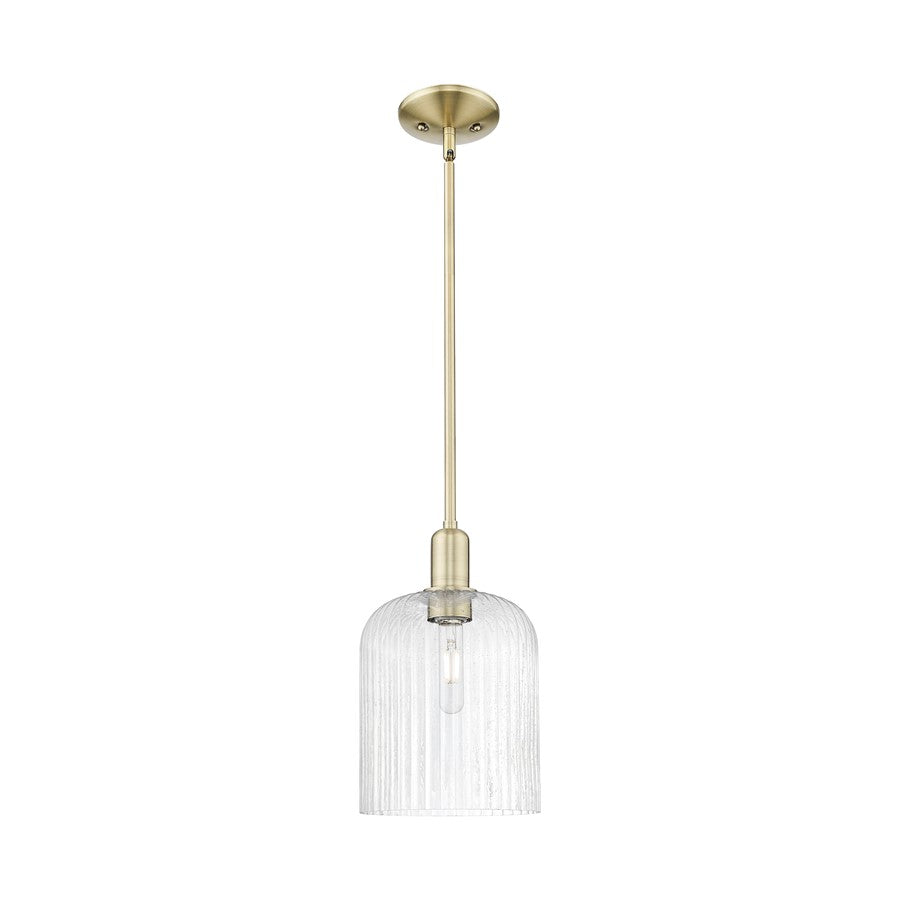 Innovations Bridal Veil 1Lt 8" Stem Mini Pendant, AB/Seed - 716-1S-AB-G559-8SDY