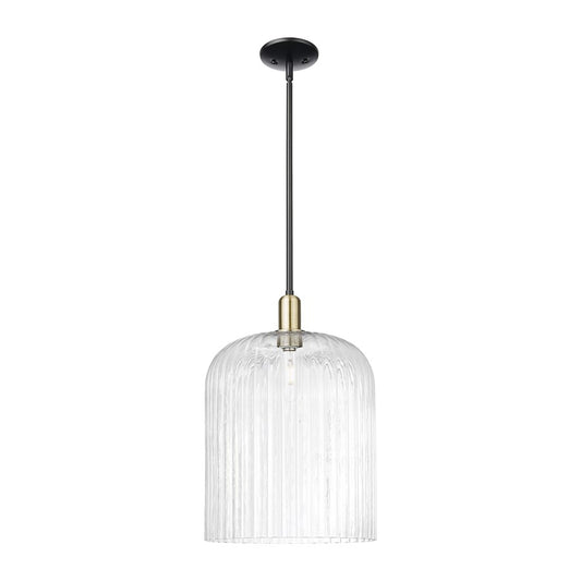 Innovations Bridal Veil 1Lt 12" Stem Mini Pendant, BKS/CL - 716-1S-BAB-G559-12CL