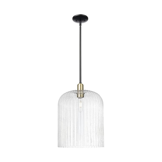 Innovations BV 1Lt 12" Stem Mini Pendant, BKS/SD - 716-1S-BAB-G559-12SDY