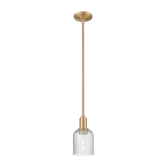 Innovations Bridal Veil 1Lt 5" Stem Mini Pendant, BB/Seed - 716-1S-BB-G559-5SDY