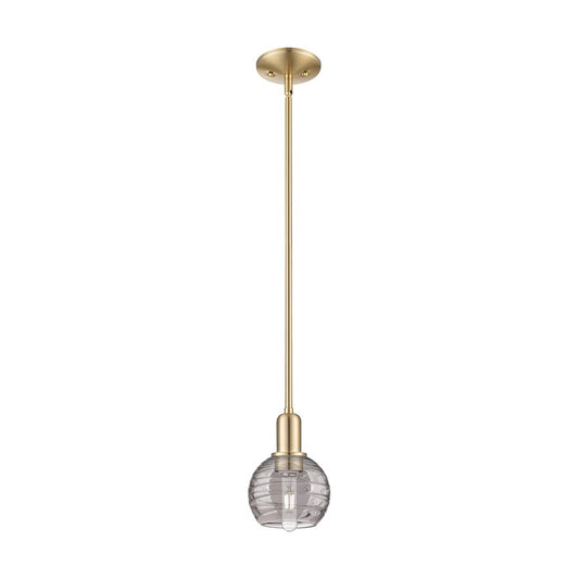 Innovations Athens DS 1Lt 6" Stem Mini Pendant, CBZ/SDS - 716-1S-CB-G1213-6SM
