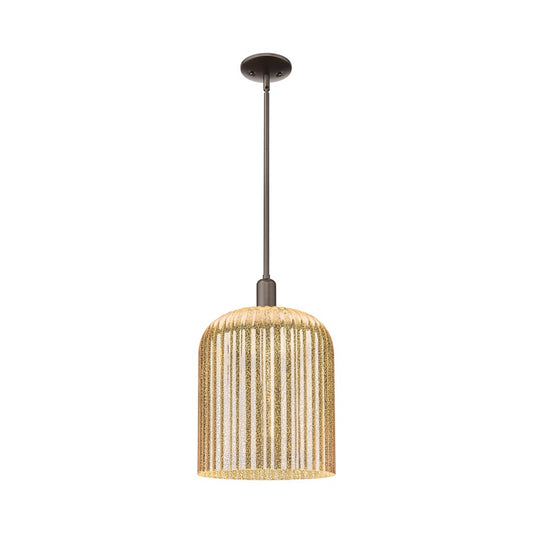 Innovations Bridal Veil 1Lt 12" Stem Mini Pendant, OB/MC - 716-1S-OB-G559-12ME