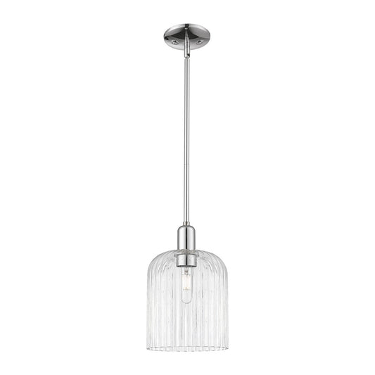 Innovations Bridal Veil 1Lt 8" Stem Mini Pendant, CH/CL - 716-1S-PC-G559-8CL