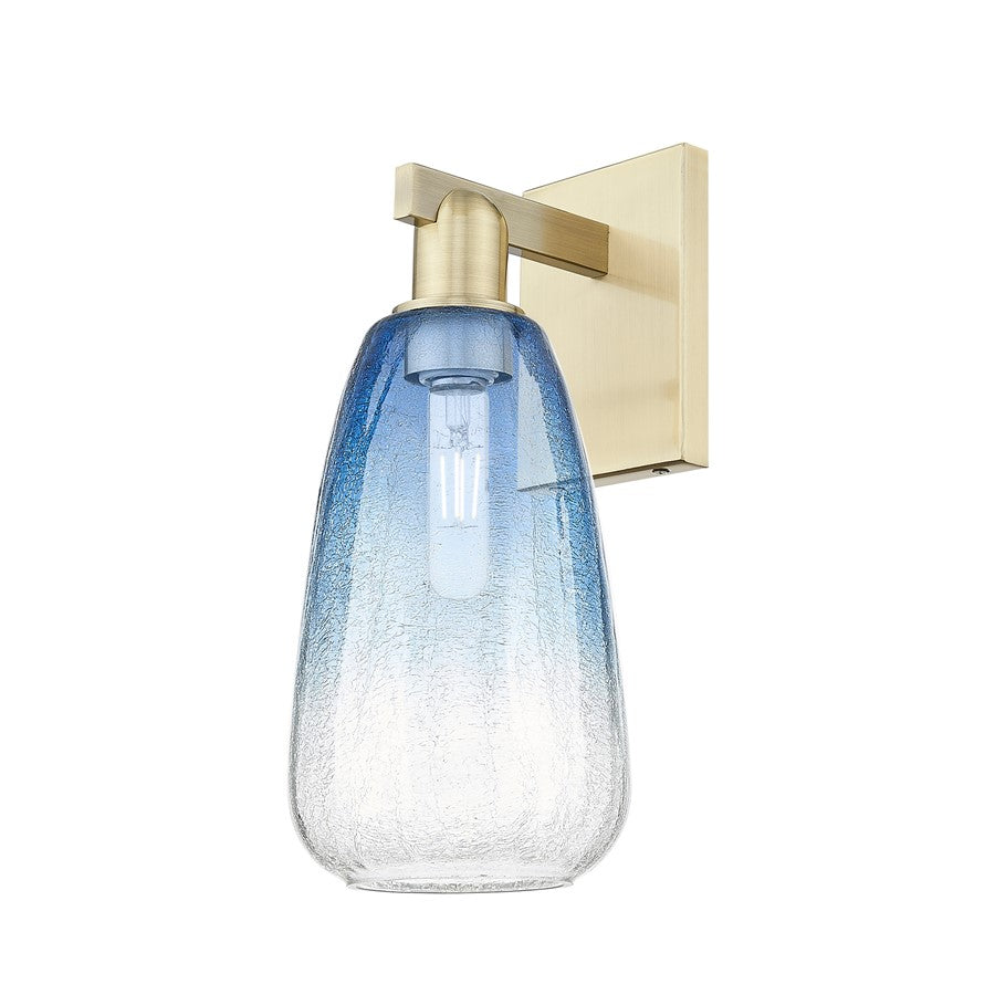 Innovations Brookhaven Almond 1Lt 6" Sconce, AB/SB - 716-1W-AB-G480-6SB