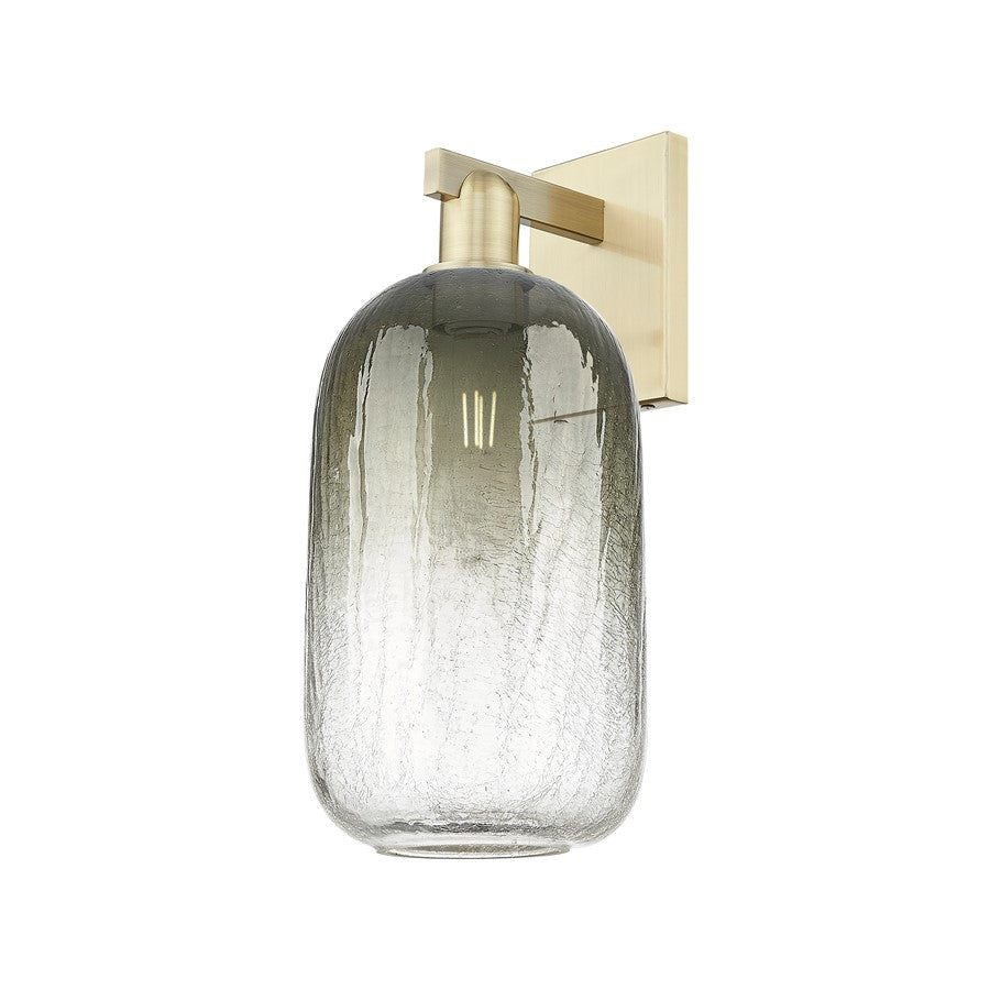 Innovations Brookhaven Cloche 1Lt 7" Sconce, AB/Slate