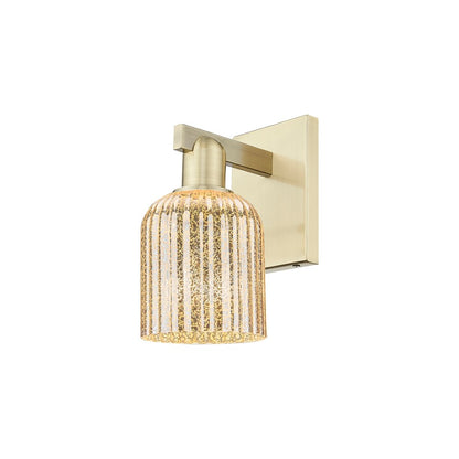 Innovations Bridal Veil 1Lt 5" Sconce, AB/Mercury - 716-1W-AB-G559-5ME