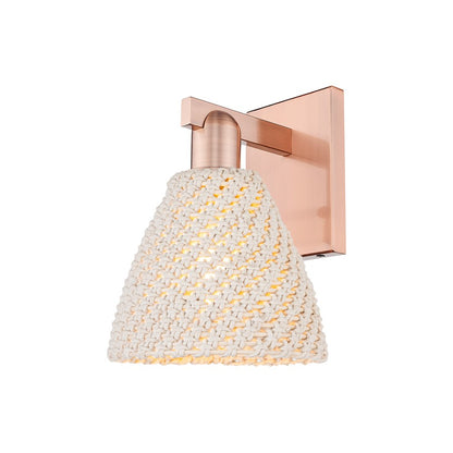 Innovations Natural Ballston Dome 1Lt 7" Sconce, CP/NF
