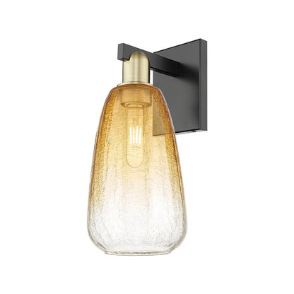 Innovations Brookhaven Almond 1Lt 6" Sconce, BKBS/Amber