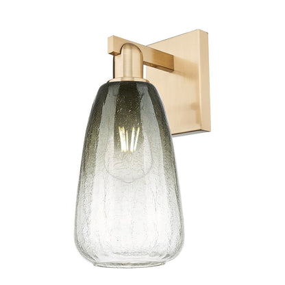 Innovations Brookhaven Almond 1Lt 6" Sconce, CBZ/Slate
