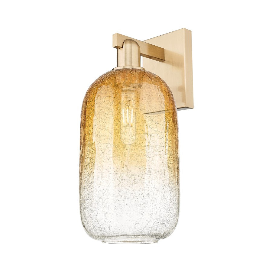 Innovations Brookhaven Cloche 1Lt 7" Sconce, CBZ/Amber - 716-1W-CB-G482-7AM