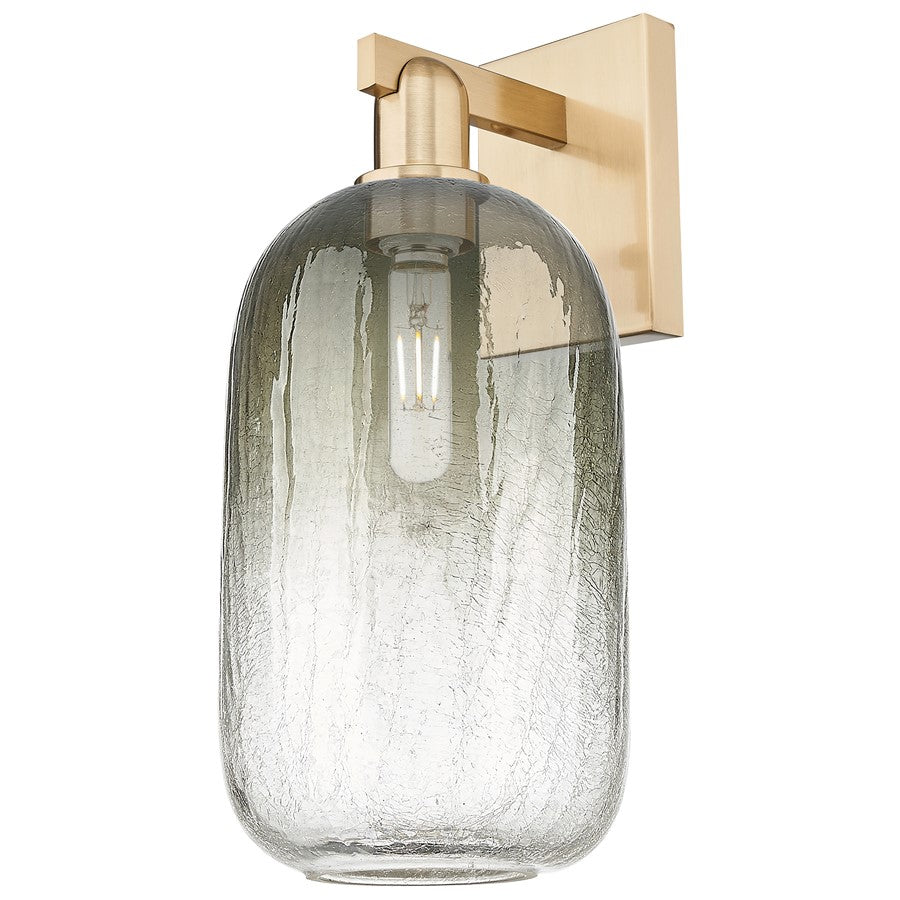 Innovations Brookhaven Cloche 1Lt 7" Sconce, CBZ/Slate