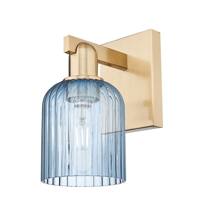 Innovations Bridal Veil 1Lt 5" Sconce, CBZ/Blue