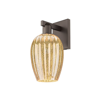 Innovations Preston 1Lt 6" Flute Sconce, OB/Mercury