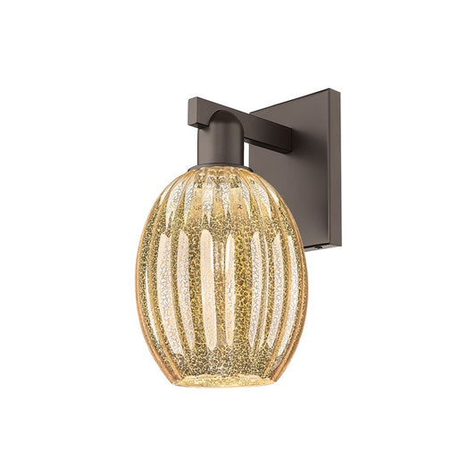 Innovations Preston 1Lt 6" Bell Sconce, OB/Mercury - 716-1W-OB-G459-6ME