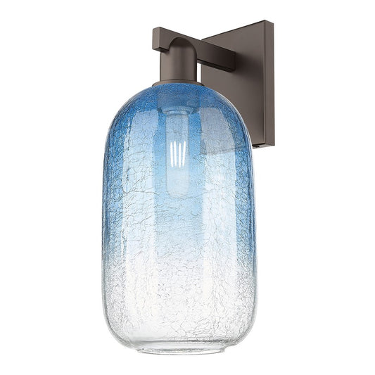 Innovations Preston 1Lt 7" Jar Sconce, Oiled Bronze/Clear - 716-1W-OB-G460-7CL