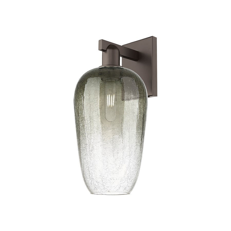 Innovations Brookhaven Flute 1Lt 7" Sconce, OB/Slate