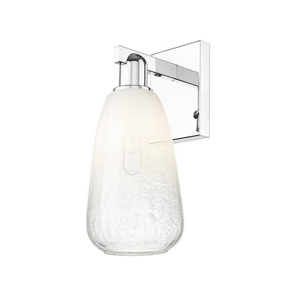 Innovations Brookhaven Almond 1Lt 6" Sconce, Chrome/Opal - 716-1W-PC-G480-6OP