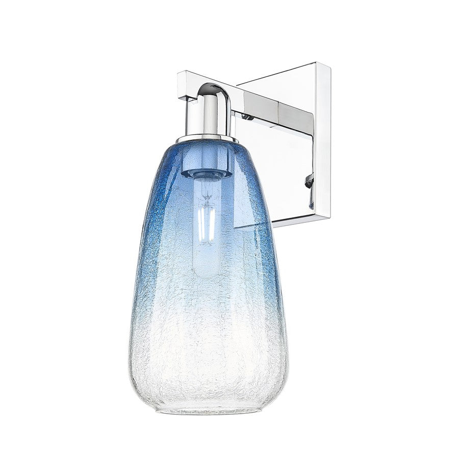 Innovations Brookhaven Almond 1Lt 6" Sconce, Chrome/SB